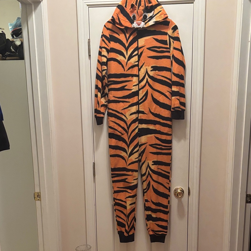 Nick & Nora Tiger onesie